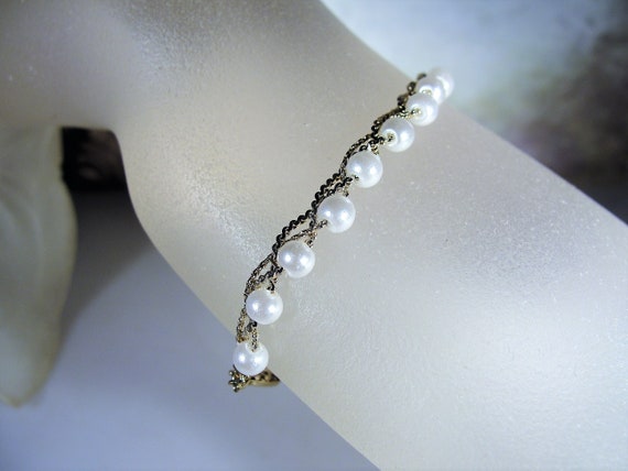 Jewelry Set - EISENBERG Pearl Necklace & Bracelet… - image 8