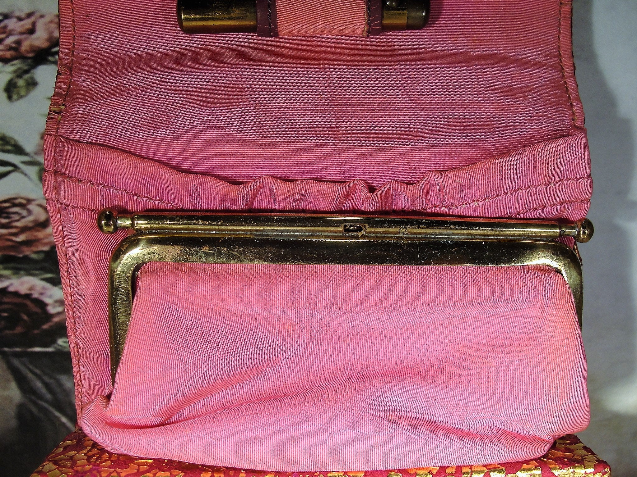 Miniature Opera Glasses, Evening Purse, Compact Purse Set, Coin Purse