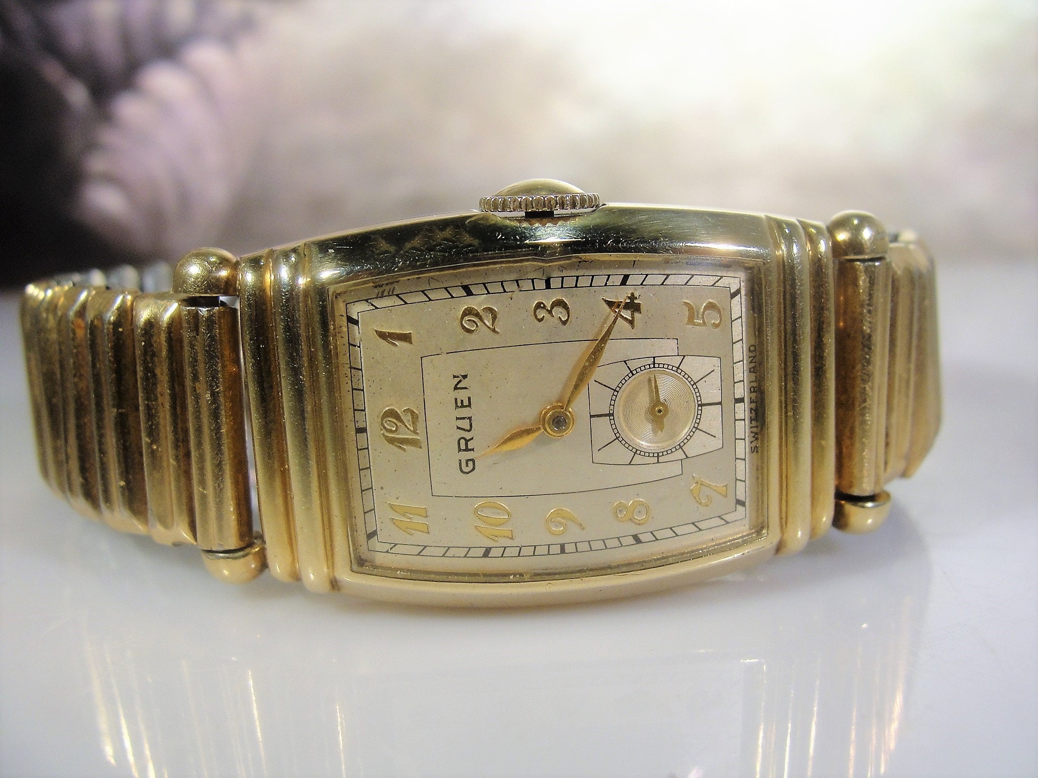 GRUEN Wrist Watch, Vintage Men’s Watch, Men’s Wrist Watch, Gentlemen’s ...