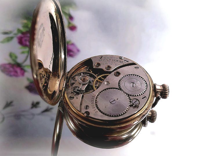 Waltham Pocket Watch – Referee Quality – 15 Jewels – Gold Filled – Wadsworth case - Circa 1900