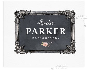 Premade Logo / Watercolor Logo / Photography Logo / Wedding Logo / Business Logo / Wedding Photography Logo / Photography Watermark