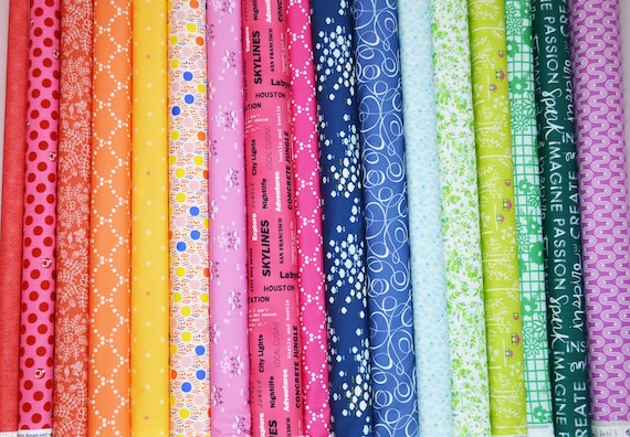 De-Stash Lot of Dog-Themed Riley Blake Fat Quarters