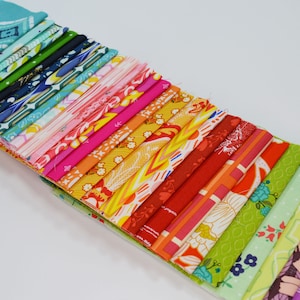 Destash 30 fat SIXTEENTH Rainbow bundle designer quilt cotton f16