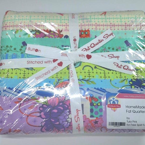 HOMEMADE by Tula Pink Fat Quarter Bundle 25pcs full collection including sewing machine prints out of print and rare fabrics