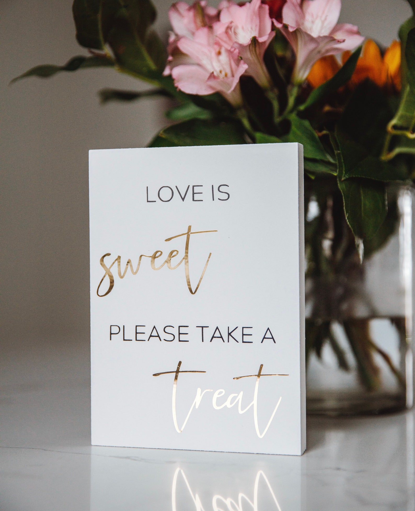 Dessert table sign for Wedding Etsy