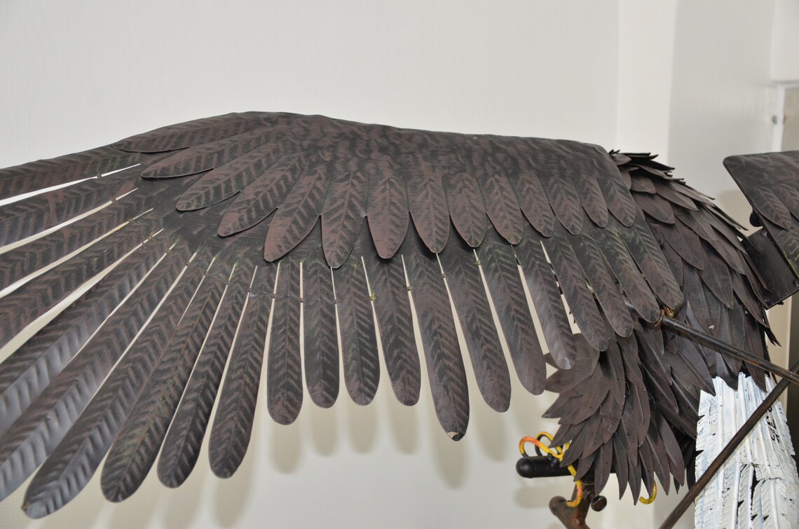 Flying Eagle Garden Stake Etsy