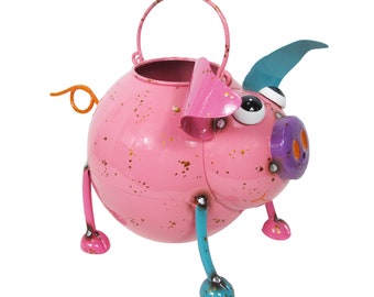 Piglet Watering Can Keychain 