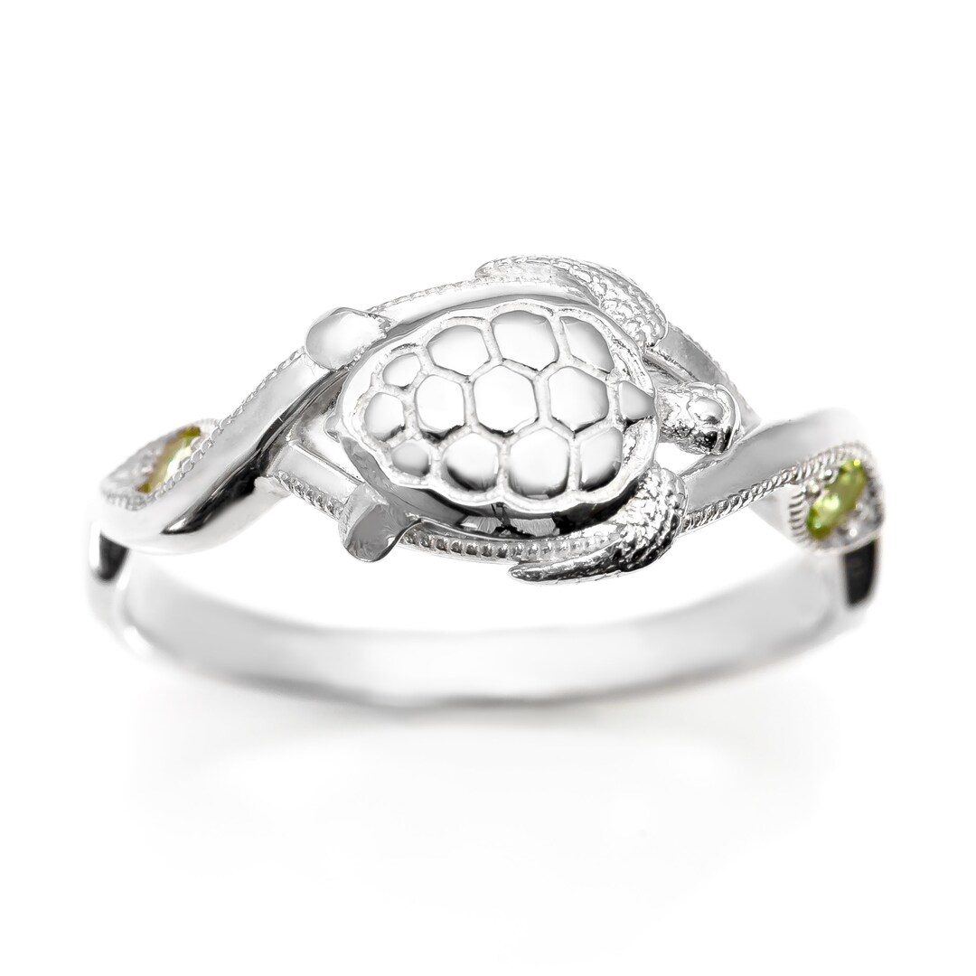 Sea Turtle Ring #051 - Turtle Ring, Sea Turtle Jewelry, Animal Ring ...
