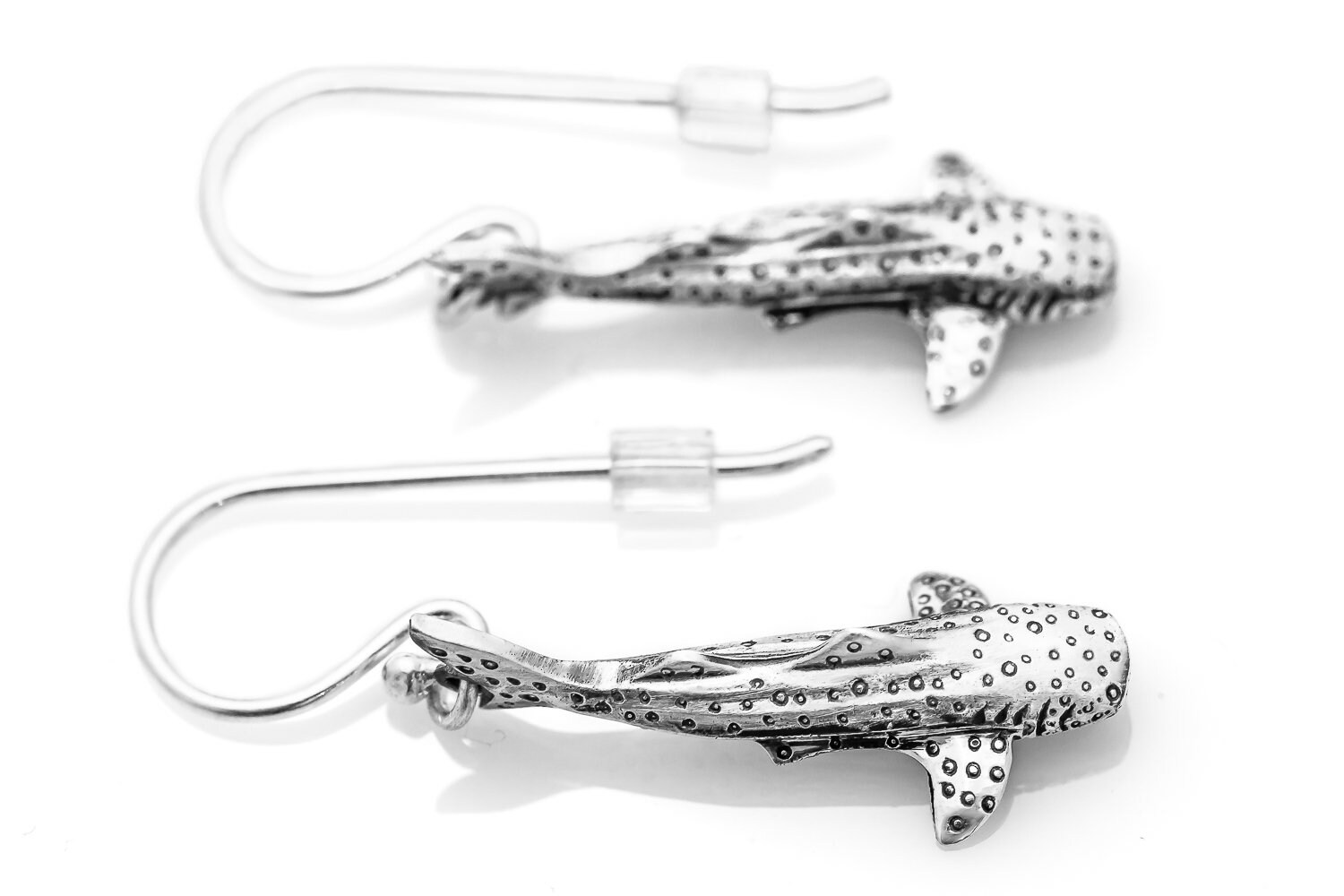 Whale Shark Earrings 053 Whale Shark Jewelry Scuba Diving Etsy