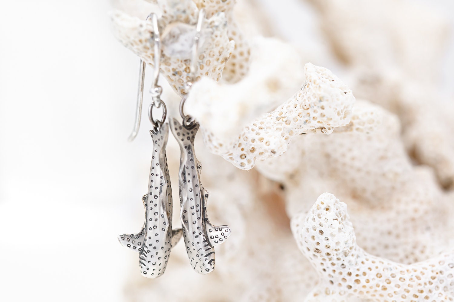 Whale Shark Earrings 053 Whale Shark Jewelry Scuba Diving Etsy Australia