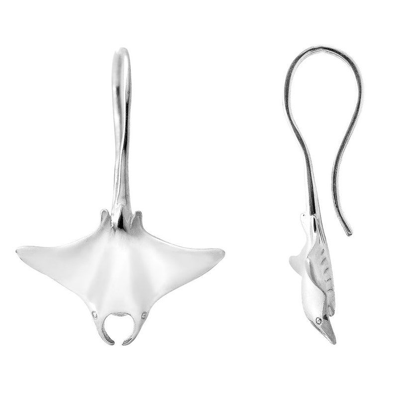 Manta Ray Earrings 033 Scuba Dive Earrings Scuba Diver Etsy Australia