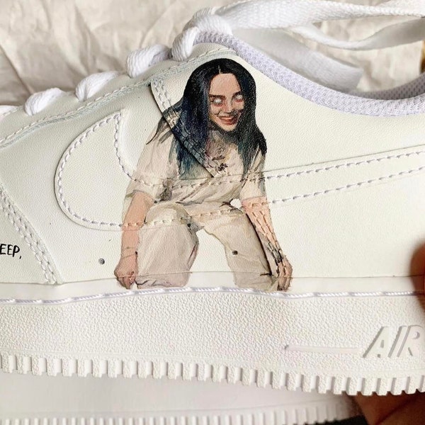 billie eilish off white shoes