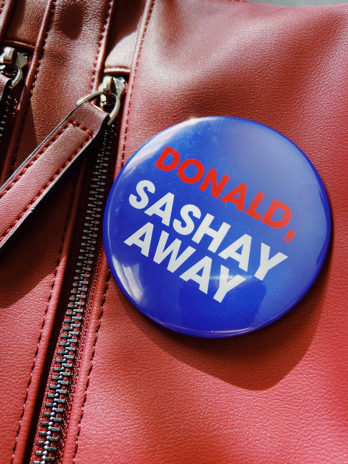 Donald Sashay Away Sashay Away 3 Inch Campaign Button Joe Etsy