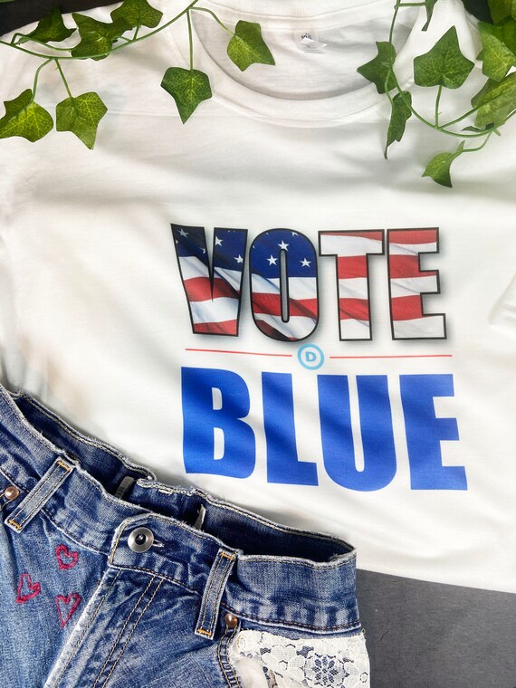 Vote Blue T-shirt, Biden Harris 2020, Election 2020, Joe Biden, Kamala Harris Shirt, Democrat Shirt, Donation to Campaign for each sale