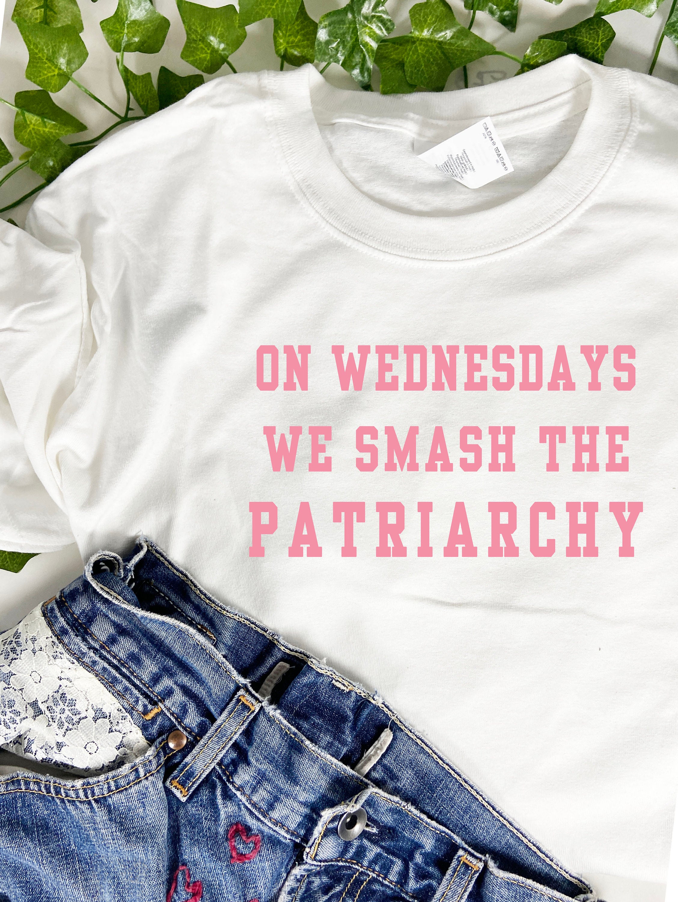On Wednesdays We Smash The Patriarchy T-shirt, Feminism T-shirt ...