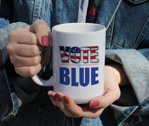 Vote Blue, Joe Biden 2020, Kamala Harris, Political Coffee Mug, Biden For President, Vote For Kamala, Gift Mug 11 or 15 oz White Ceramic Mug