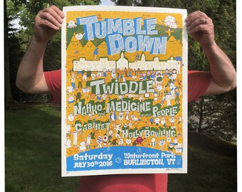Twiddle Tumble Down 2016 poster - Burlington Vermont