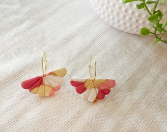 The Erin (hoops) | Polymer Clay Statement Earrings