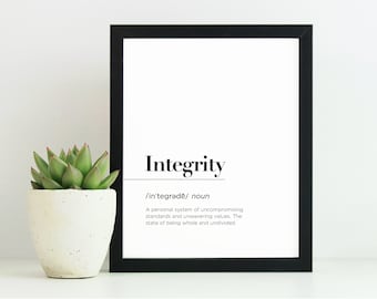 Definition of Integrity