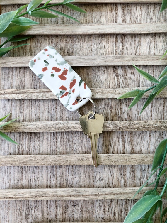 Terrazzo Key Ring Terrazzo Key Ring