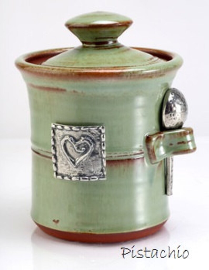 Salt Pot Heart Etsy