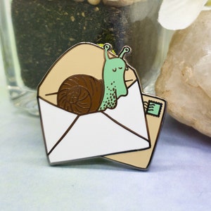 Snail Mail Hard Enamel Pin