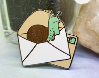 Snail Mail Hard Enamel Pin