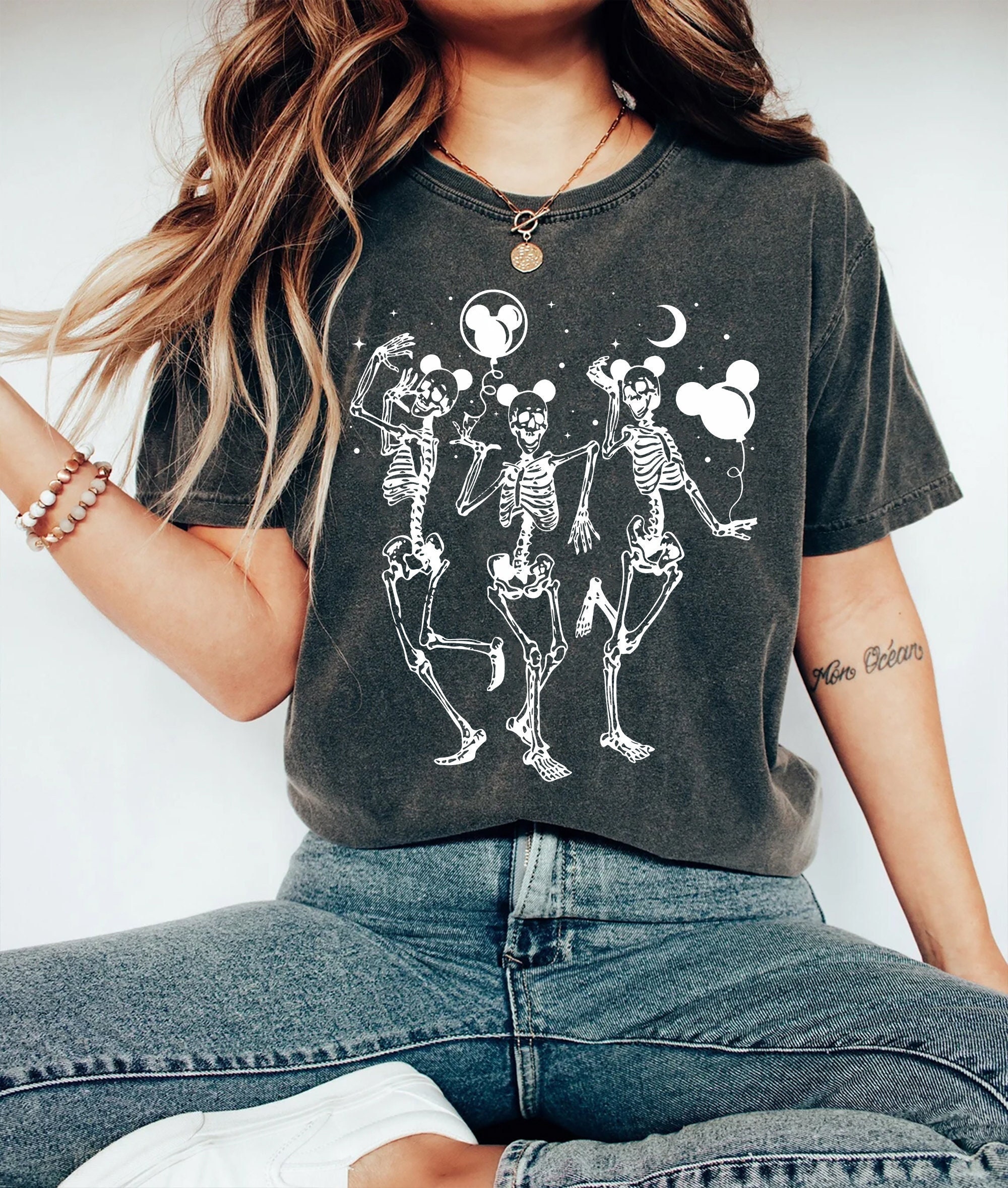 Disney Skeleton Shirt, Skeleton Mickey Shirt