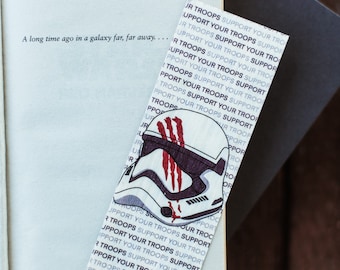 Support Your Troopers / Wood Bookmark / Double Sided / Free US Shipping