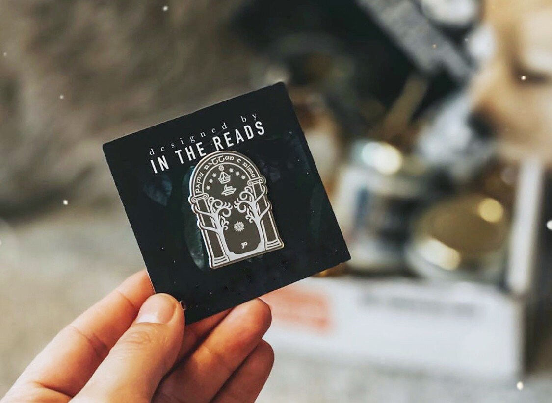 Speak Friend / Enamel Pin / Glow In The Dark / Free US Shipping