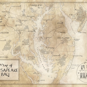 Chesahead Bay / Tolkien Style / Kostenloser US Versand