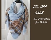 Bridesmaid Blanket Scarf, Bridesmaid Gift, Bridal Party Gifts, Fall Wedding Shawl, Bachelorette Gift, Bridesmaid Shawl, Monogrammed Scarf