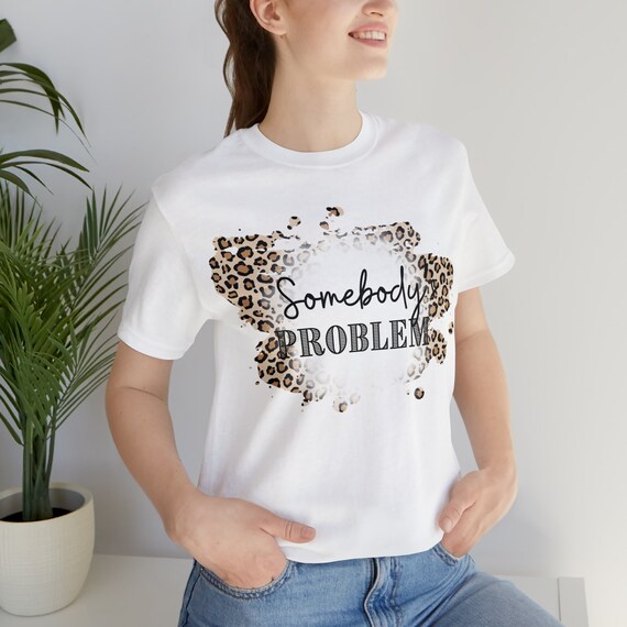 Somebodys Problem Leopard Printed Top Somebodys Problem Leopard Printed Top