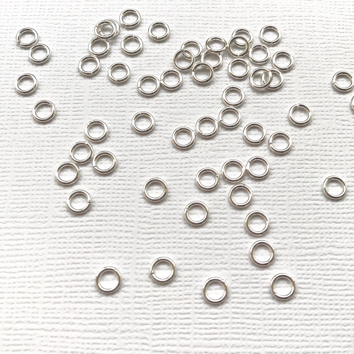 20 Pcs 5 Mm 20g Silver Open Jump Rings SS20GOJR05