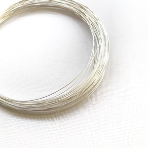 Sterling Silver Wire: 26, 24, 22, 20, 18, 16 Gauge/ 925 Sterling Round Half Hard Wire, Wholesale, Bulk Discounts, Made in USA image 6