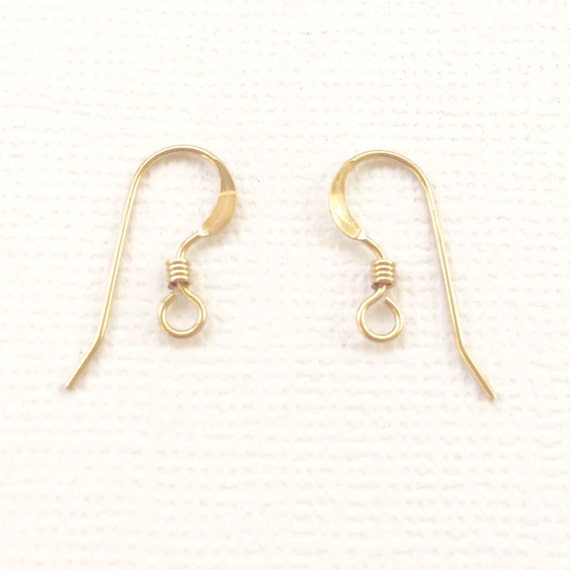 14K Gold Filled Earwires, Bulk Earwires, Gold Fish Hooks, Gold Filled  Earrings, Gold Filled Earring Hooks, Earring Supplies 2072 