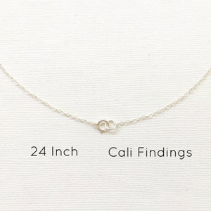 1 Pc- 24" Sterling Silver Finished Necklace, 1.3mm Flat Cable, Finished Necklace, 24 Inch Chains, 24 Inch Silver Necklaces [1020F]