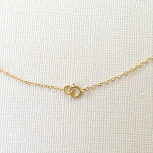 10pc 16 14K Gold Fill Chain Finished, Finished Necklace, Flat Cable Chain, 1.3mm, 10 Pieces, Gold Chain, Bulk 16 inch 1020F image 5