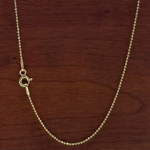 Sterling Silver Ball Chain - 45cm Sterling Silver Ball Chain - 45cm