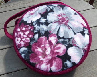 Shaman drum bag, 14 inch carrying case, hoop drum bag, drum bag, frame drum bag, hand drum case, Gift for drummer, drum bag with strap