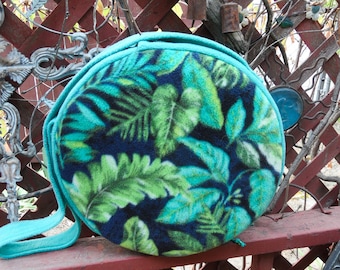 15 Inch Fleece Frame Drum Bag: Padded Carrying Case with Strap