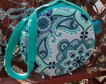 Frame drum bag, 15 inch carrying case, hoop drum bag, Bodhran drum bag, Gift for drummer, Drum bag, Shaman drum bag, hand drum case