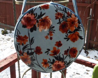 Frame drum bag, 15 inch carrying case, hoop drum bag, drum bag, Shaman drum bag, hand drum case, Gift for drummer, drum bag with strap