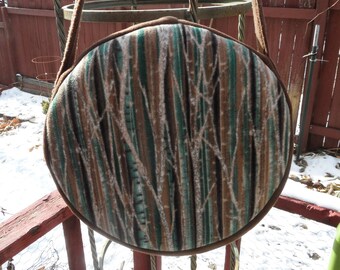 Frame drum bag, 15 inch carrying case, hoop drum bag, drum bag, Shaman drum bag, hand drum case, Gift for drummer, drum bag with strap