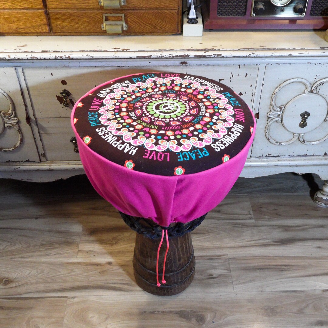 Drum Cover, 16 Inch Drum Cover, Djembe Drum Cover, Drum Hat, Drummer