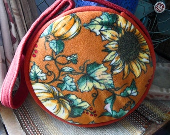 Hoop drum bag, 12 inch carrying case, frame drum bag, drum bag, shaman drum bag, hand drum case, Gift for drummer, drum bag with strap