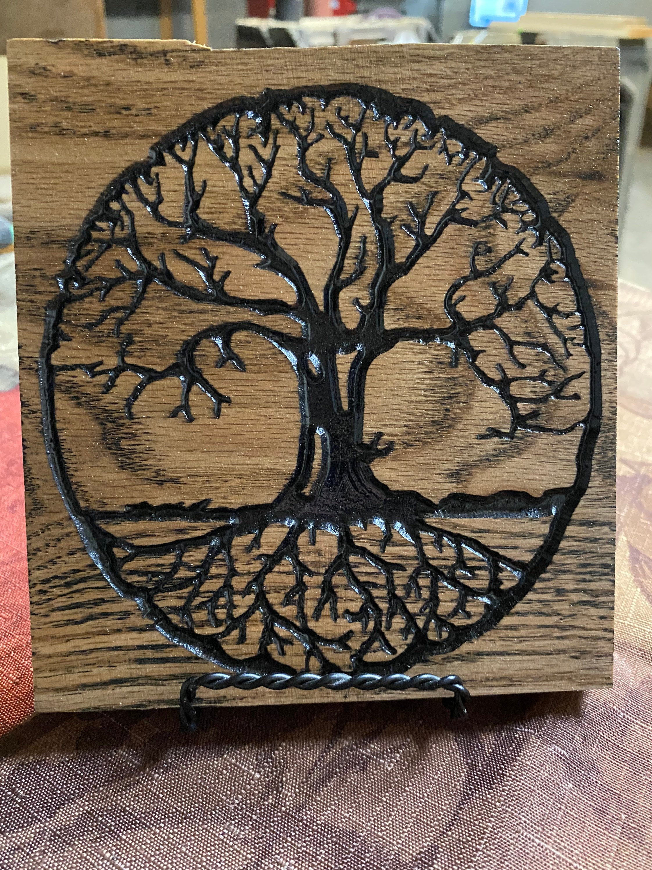 Buy Tree of Life Rustic Wood Plaque Home Decor Online in India Etsy