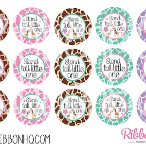 Stand Tall Little One, baby giraffe, april de giraffe, BCI, Haar bogen, dierlijke print, dieren, safari, giraffe print, wild, USDR, schroot boek