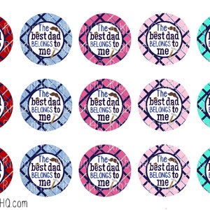 The Best Dad Belongs To Me, fathers day, #1 Dad, tools, hat, mustache, dad, father, grandpa, hair bows, USDR, Plaid, Best Dad, BCI