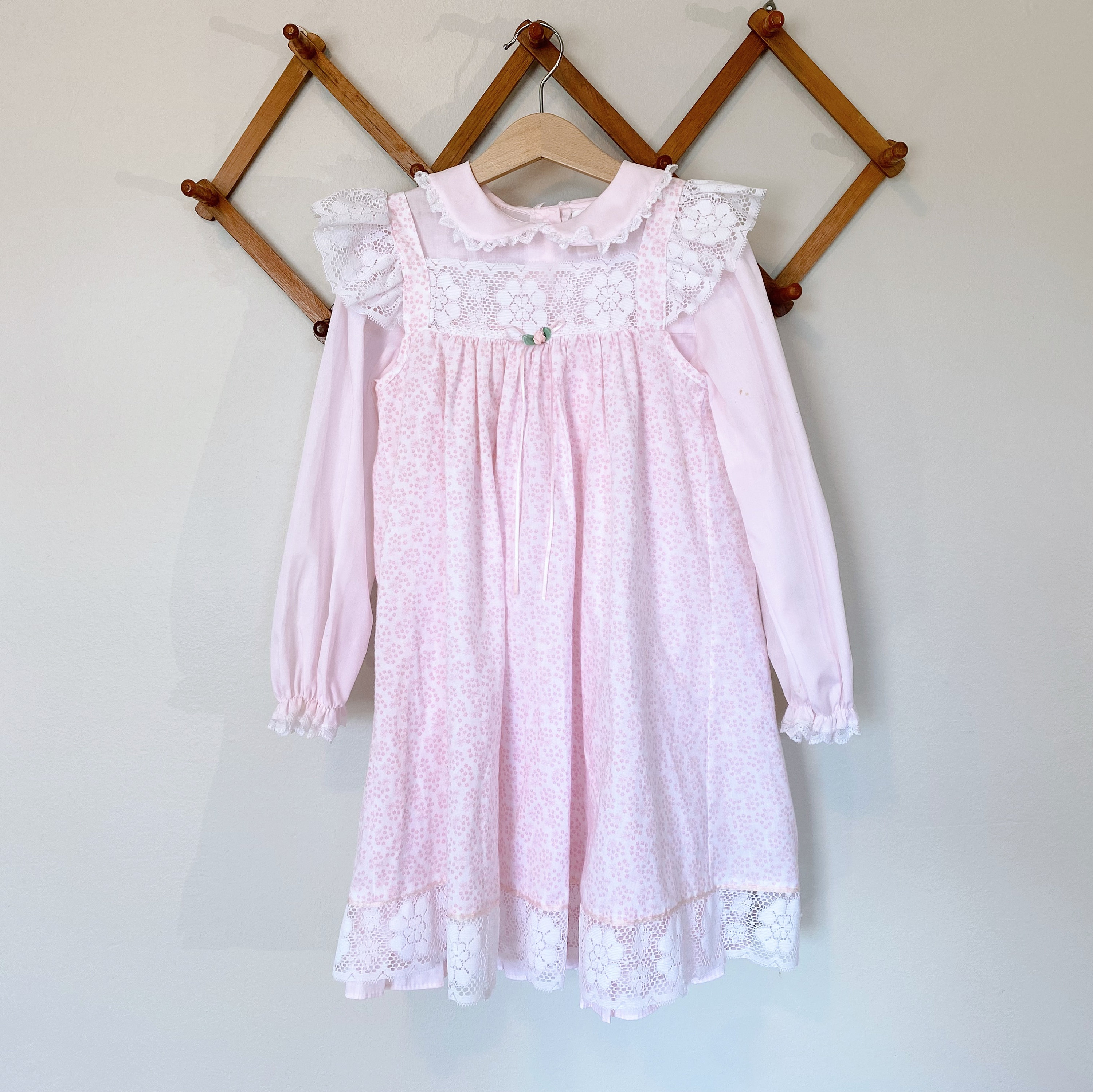 Pinafore Seasons Dress - Pink main image 1